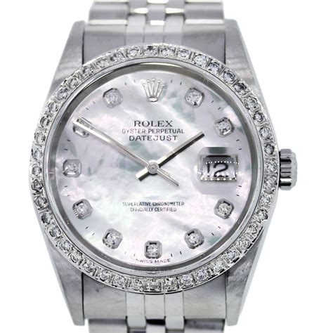 pearl rolex face